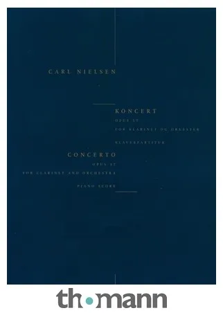Wilhelm Hansen Musikforlag Nielsen Concert for Clarinet