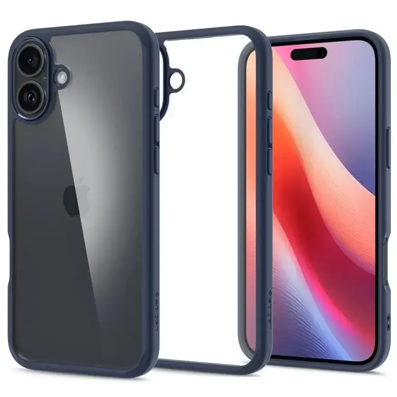 Capa Spigen iPhone 16 Ultra Hybrid Navy Blue