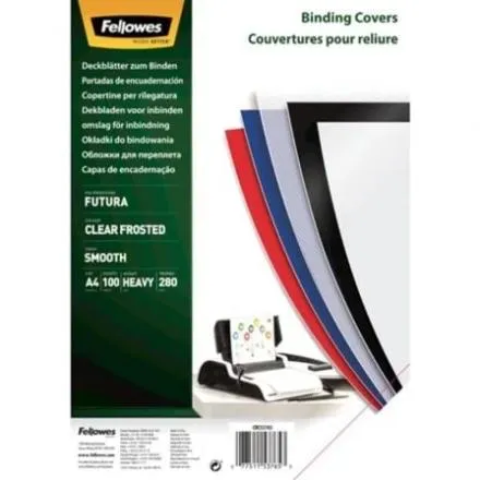 Capas de polipropileno fellowes 5376503/ a4/ 300 microns/ 10