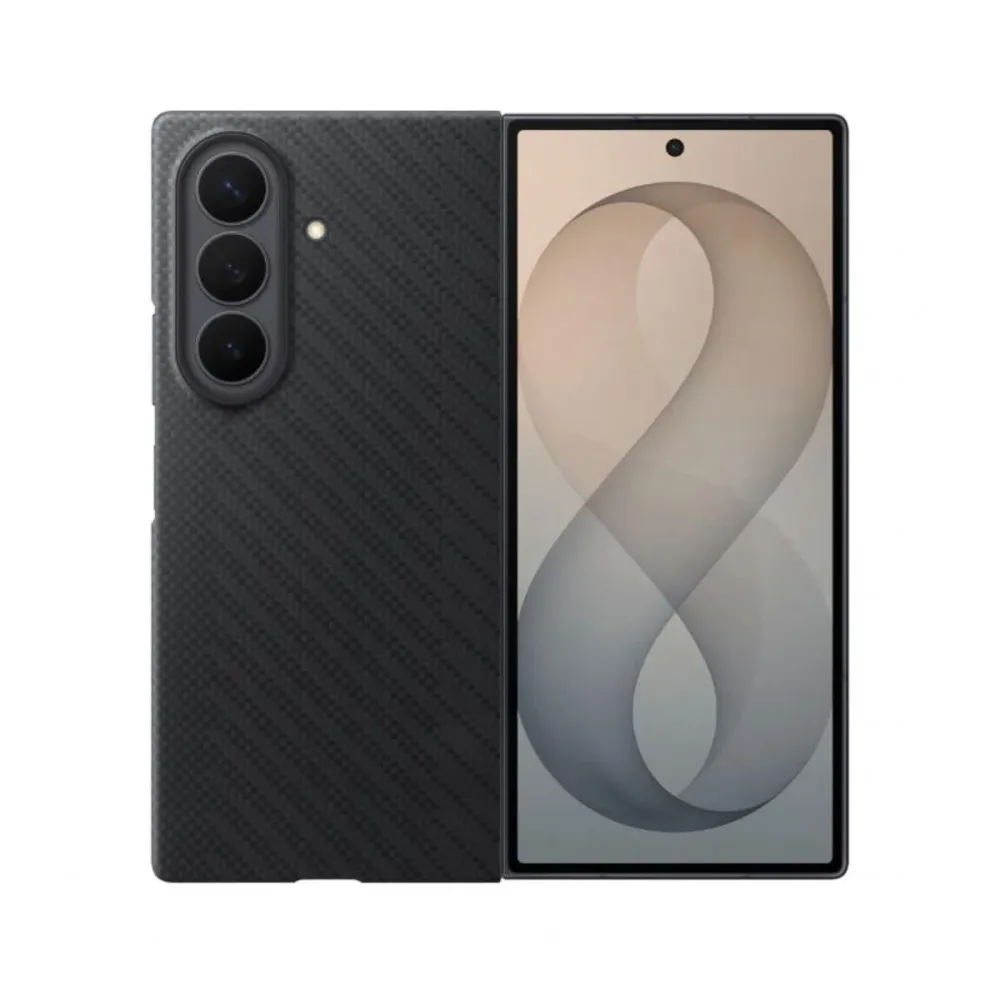 Capa Magnética Samsung Z Fold8 Ultra Preto Carbono