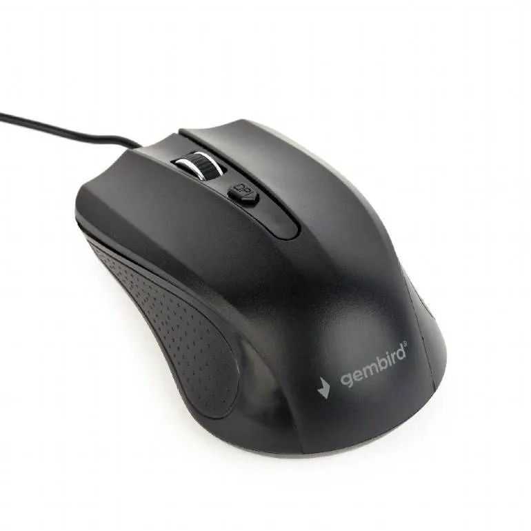 Rato Óptico Gembird 1200DPI Preto