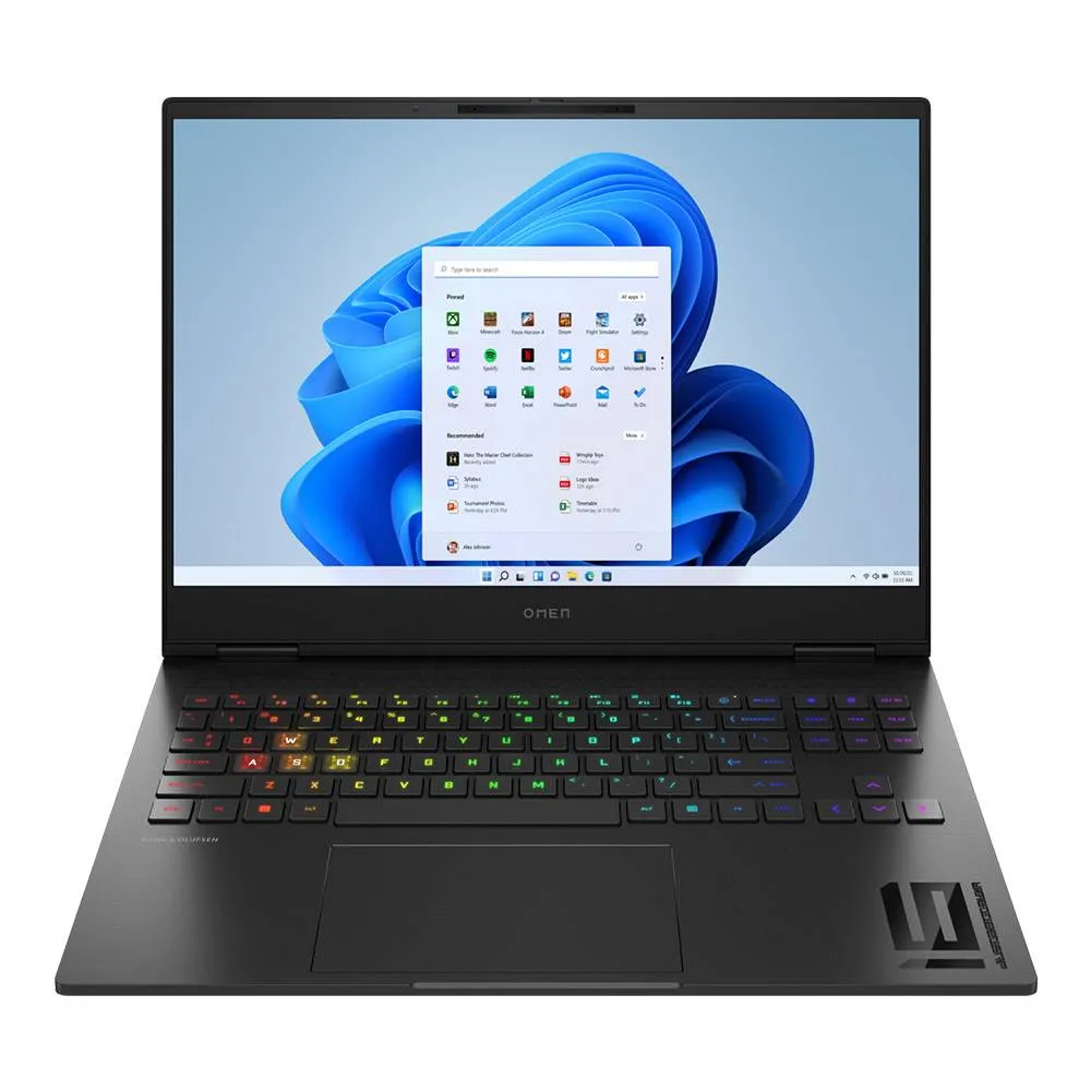 Portátil OMEN by HP Gaming Transcend Laptop 16-u0002np 16 Preto Sombrio + Headset Gamer HyperX Cloud II Core Wireless - Recondicionado