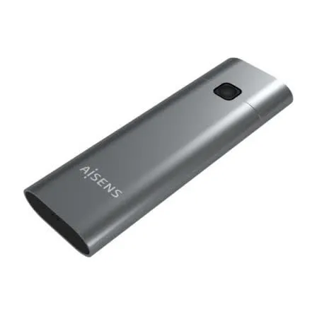 Caixa Externa p/ Disco SSD M.2 USB 3.2 Gen2 (Cinza) - AISENS