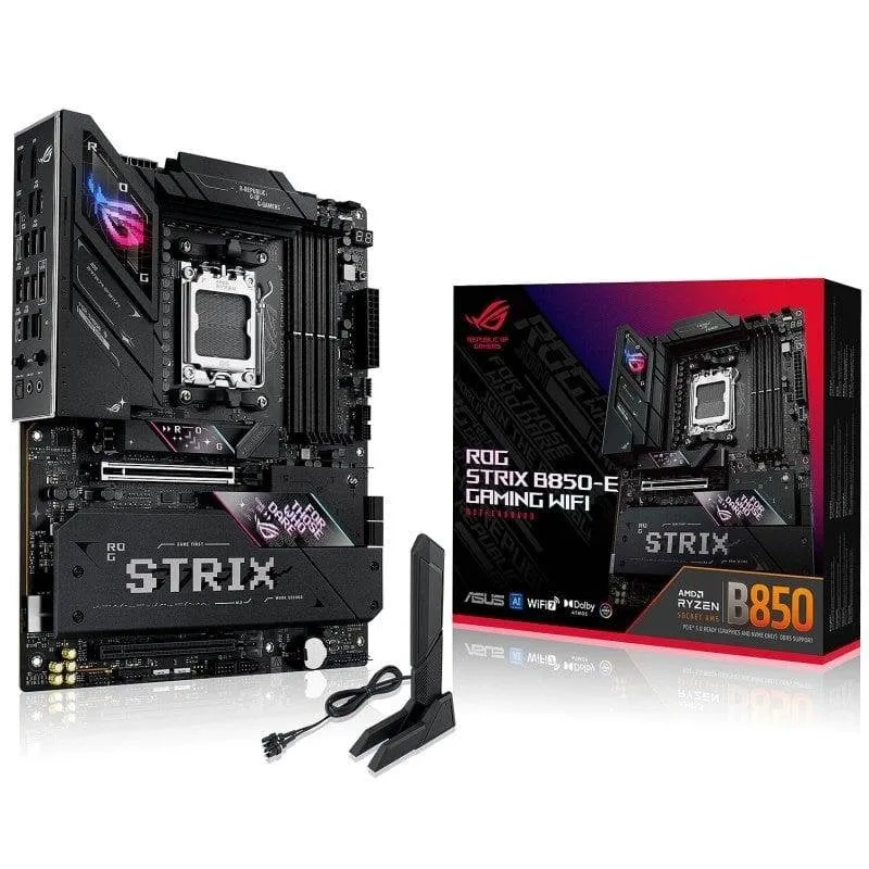 Motherboard ASUS ROG STRIX B850-E GAMING WIFI B850 AM5 DDR5 ATX WiFi 7 USB4 RGB