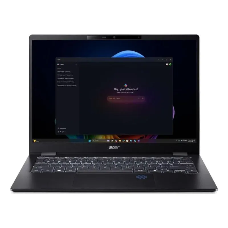 Portátil Acer TravelMate P6 14 AI TMP614-54T 14" Intel Core Ultra 7 258V 32GB 1TB SSD Intel Arc Graphics 140V Windows 11 Pro
