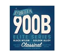 Jogo Cordas Guitarra Clássica Bella 900-B Elite Tensão Normal Preto