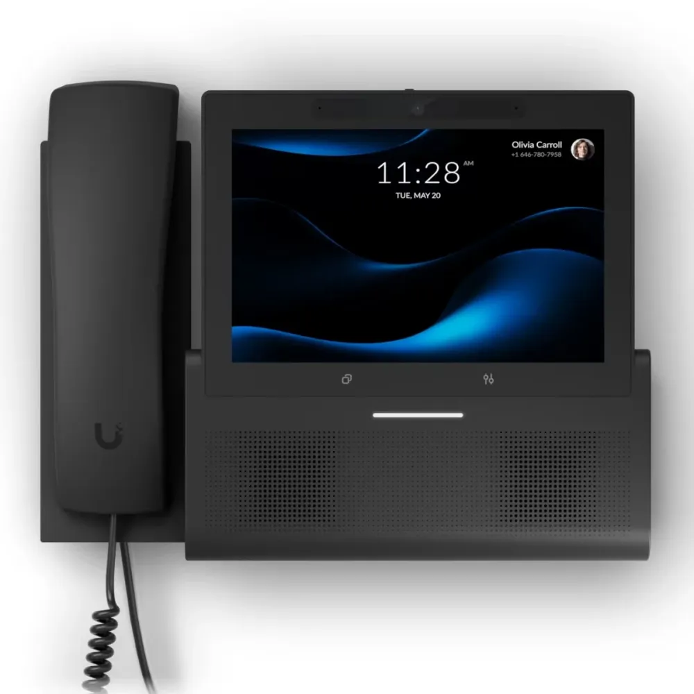 Telefone IP de Parede Ubiquiti UniFi G3 Touch 7" Preto