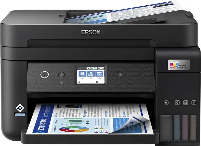 Impressora Multifunções a Jato de Tinta Epson EcoTank ET-4850 Wi-Fi