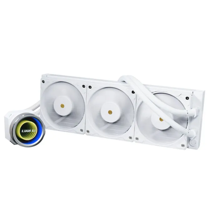 Water Cooler CPU AIO Lian Li GALAHAD II Trinity Performance Branco - 360mm