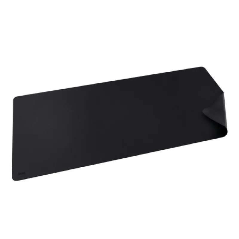 Tapete antiderrapante preto Trust Benya XXL 900x430mm em PVC vegan