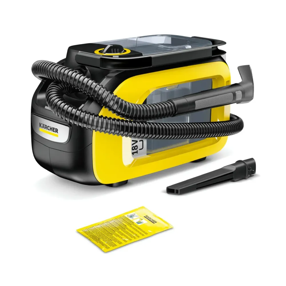 Máquina de Limpeza de Carpete Kärcher SE 3-18 Compact 184W 1.2L Amarelo 1.081-500.0
