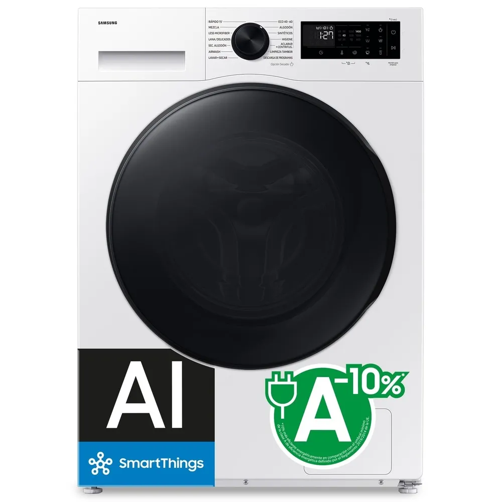 MÁQUINA DE LAVAR E SECAR ROUPA SAMSUNG WD11DG5B15BEEC 11/6KG