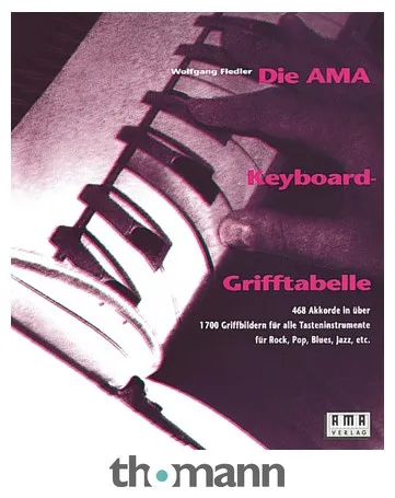 AMA Verlag Die AMA-Keyboard-Grifftabelle