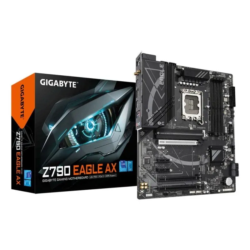 Motherboard GIGABYTE Z790 EAGLE AX Z790 LGA1700 DDR5 ATX WiFi 6E 2.5GbE M.2 RAID