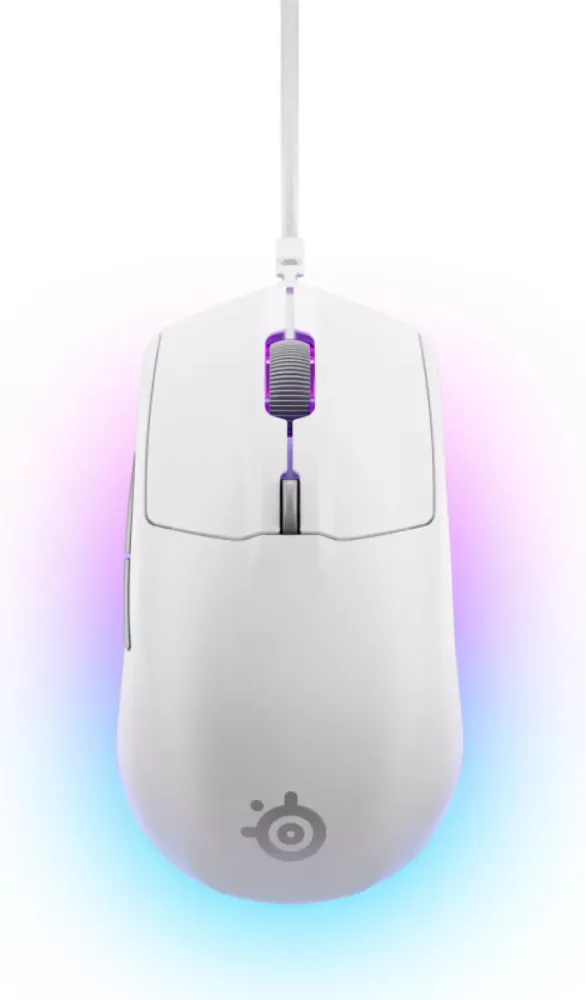 Rato SteelSeries Rival 3 Gen 2 Branco