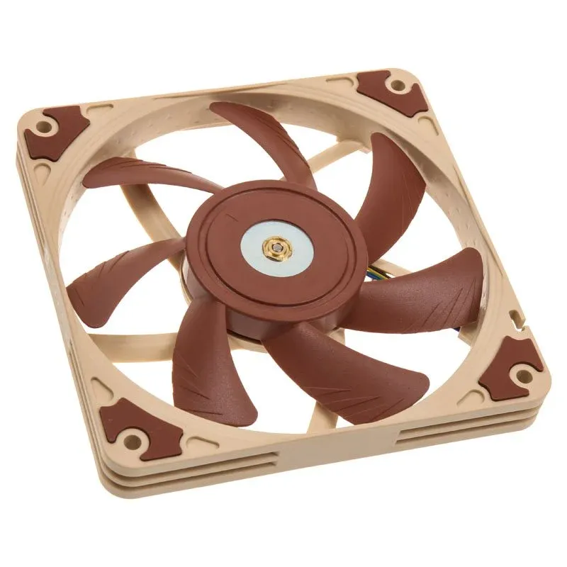 Cooler CPU Noctua NF-A12x15 FLX Ventoinha 120mm Ultra Slim Silenciosa com Adaptadores de Velocidade
