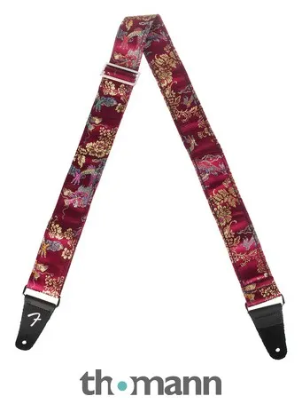 Fender Satin Dragon Strap Wine