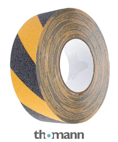 Stairville Warning Tape 18 black/yellow