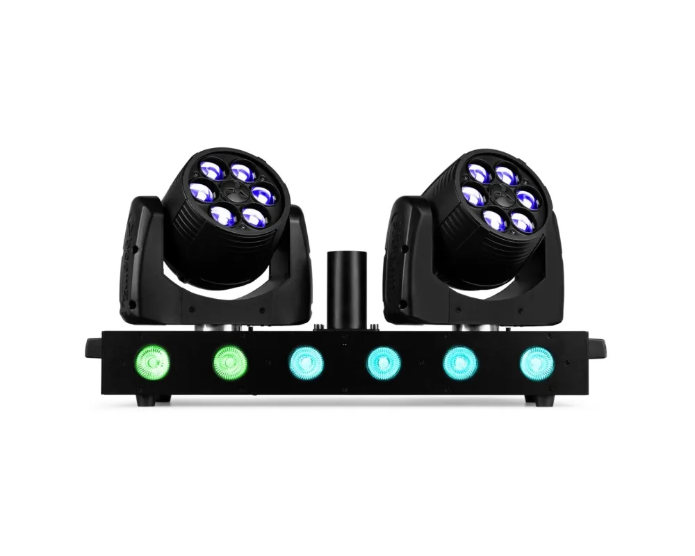 beamZ Fuze Twin LED Wash Moving Head Bar