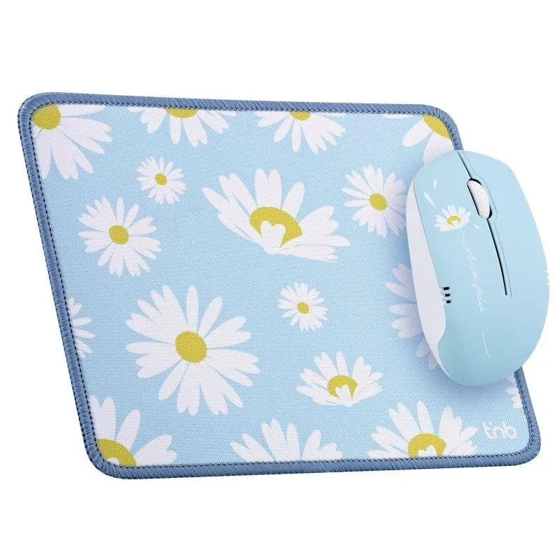 Rato TnB Bumwxdaisy sem fios multicolor com tapete combinado