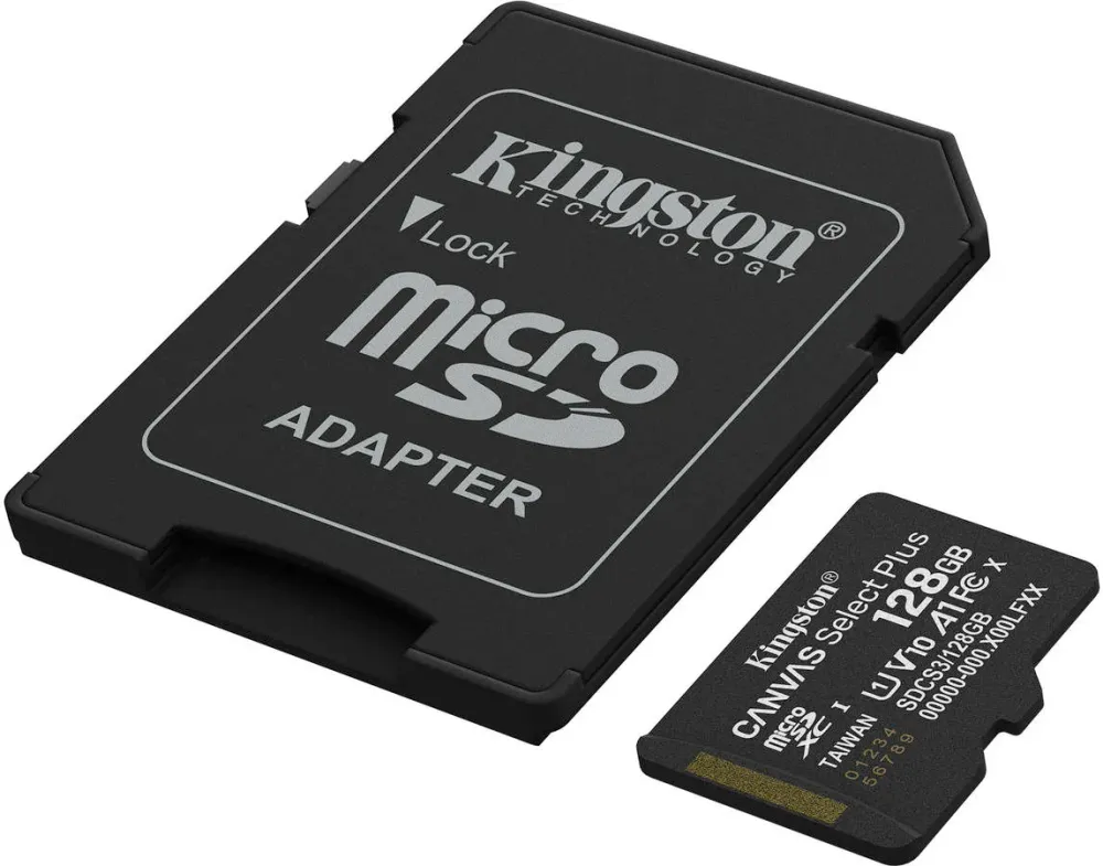 Micro SD KINGSTON Canvas Select Plus Gen 3 (128 GB)