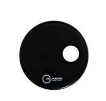 Pele Bombo 18" Aquarian SMPTCC18BBK 4 3/4" Off Set Hole Black