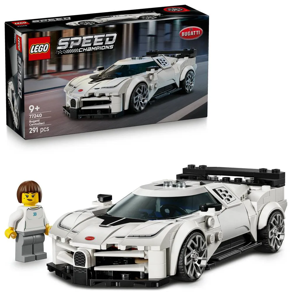LEGO Speed Champions Carro Desportivo Bugatti Centodieci Hyper - 77240