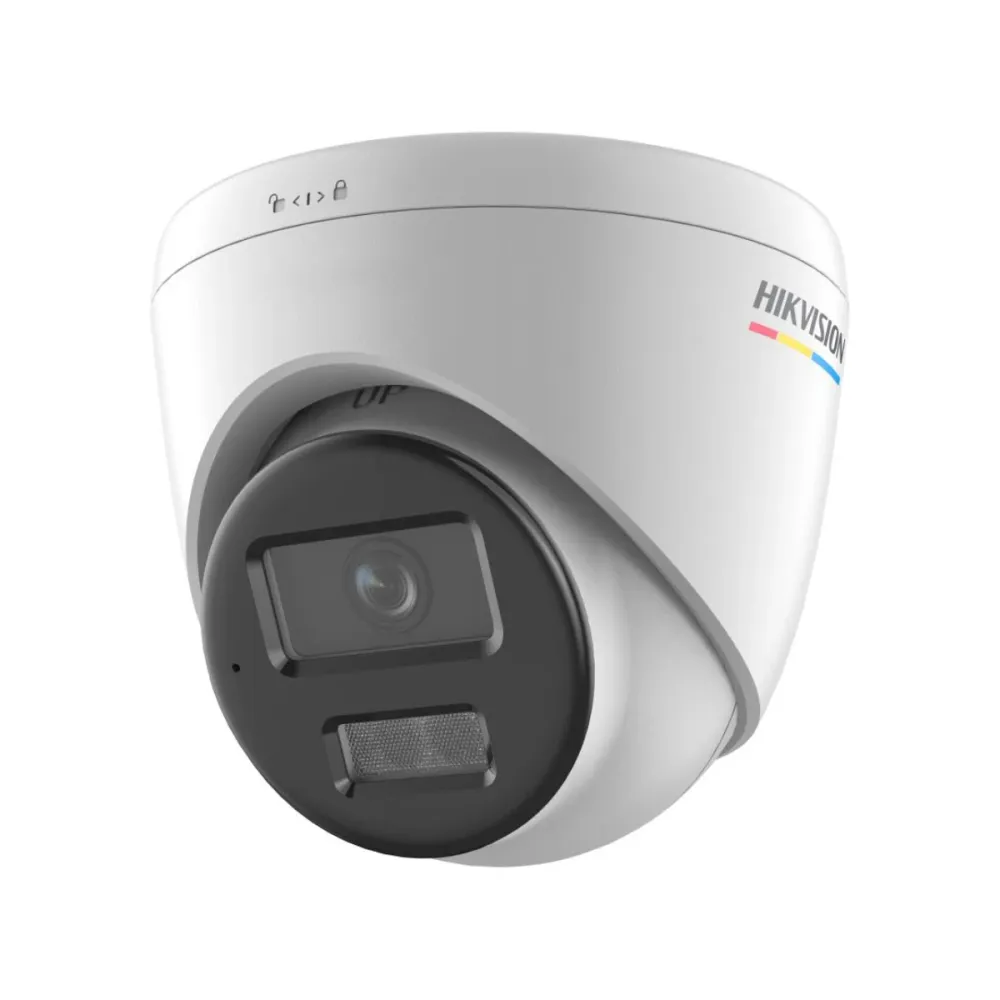 Câmara de Segurança IP Hikvision Value Turret ColorVu PoE 6MP 2.8mm Exterior IP67 - DS-2CD1367G2H-LIU(2.8mm)