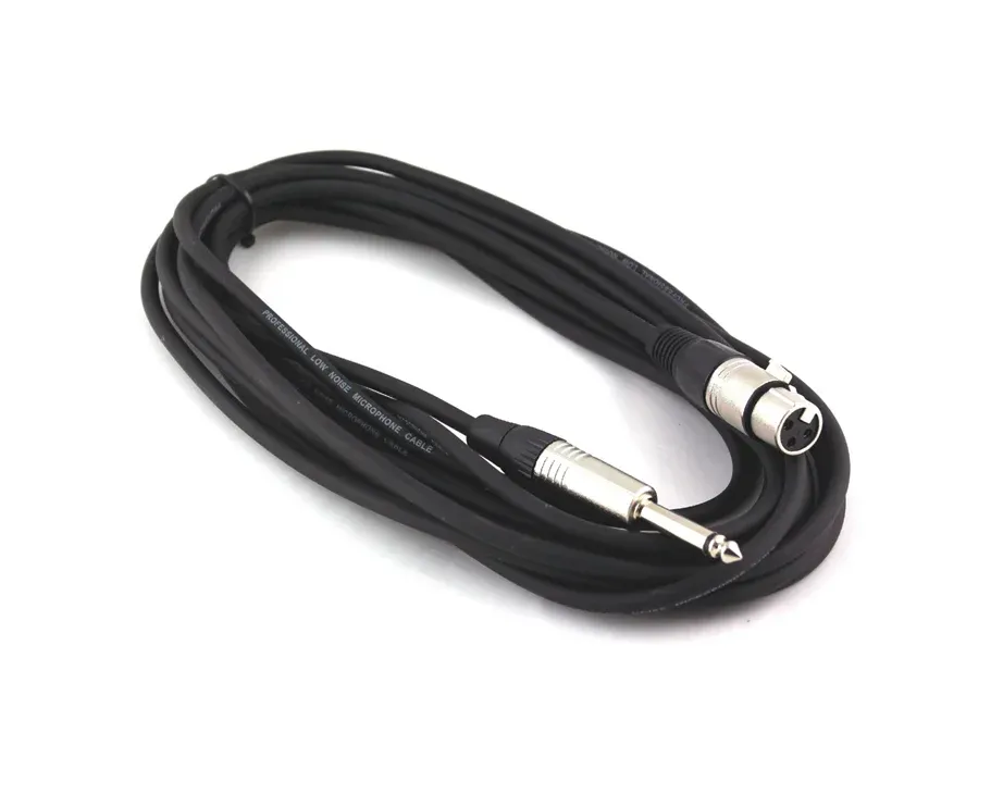Cabo Microfone PowerAcoustics CAB2025 6mts xlrF/JackM