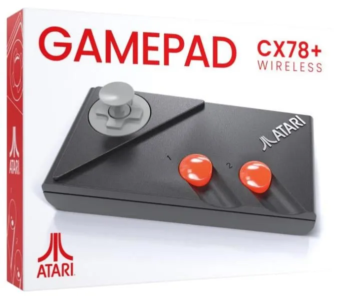 Controlador Sem Fio Atari Cx78+