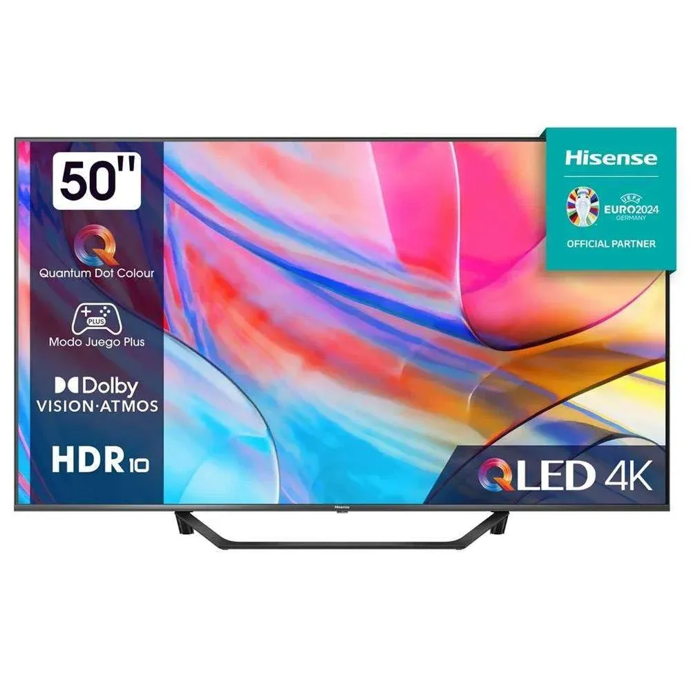 Televisão Smart TV Hisense Série A7KQ (2023) 50" QLED 4K UHD VIDAA