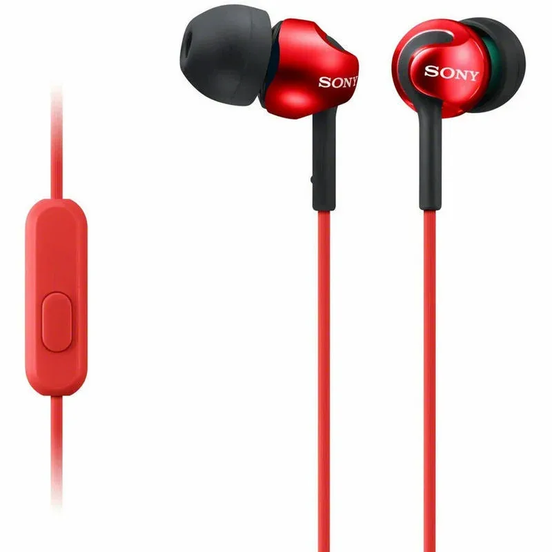 Sony MDR-EX110AP Auriculares Vermelhos