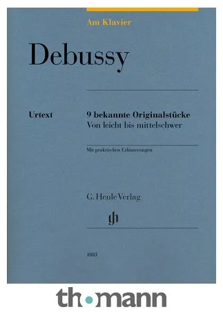 Henle Verlag Am Klavier Debussy