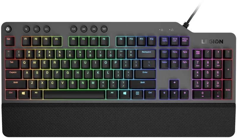 Teclado Mecânico Lenovo Legion K500 RGB PT Red Linear