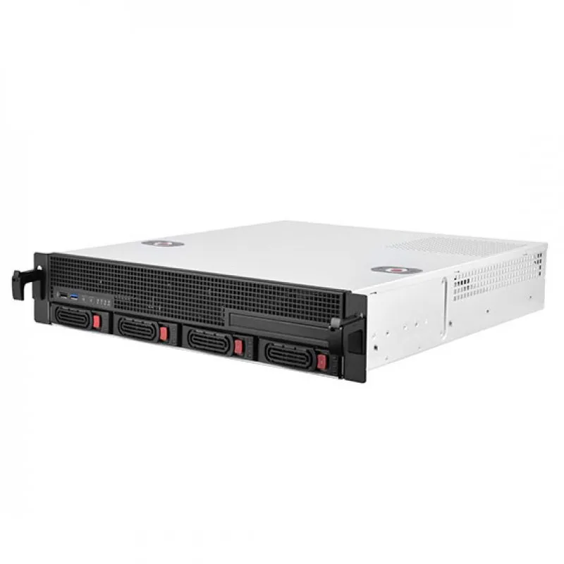SilverStone RM21-304 Caixa de Servidor de Montagem em Rack 2U 4x SAS /SATA