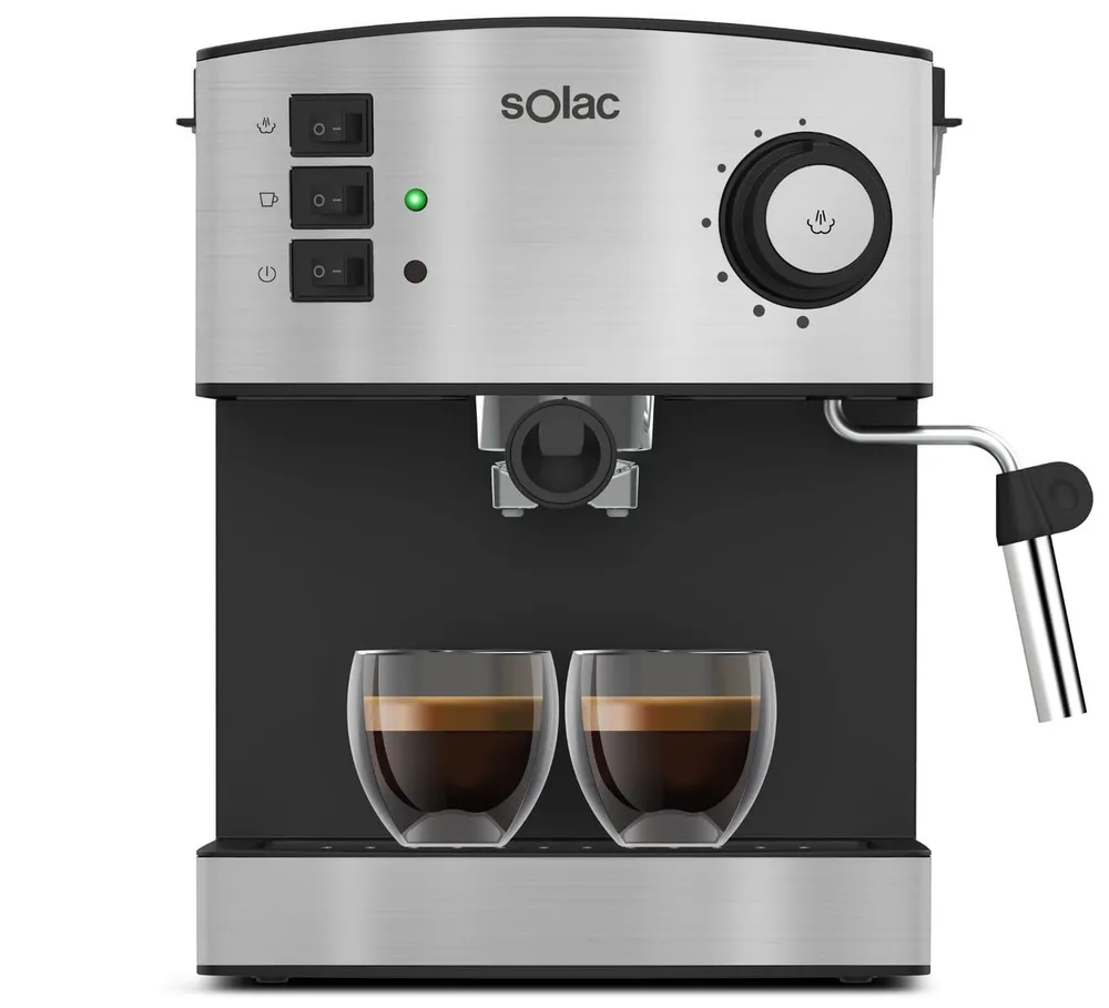 Máquina Do Café Solac Ce4483 Expresso Aço Inox 850W 20B