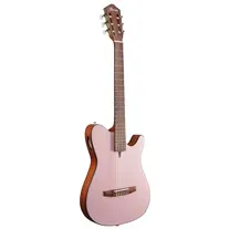 Guitarra Clássica Eletrificada Ibanez FRH10N Rose Gold Metallic Flat