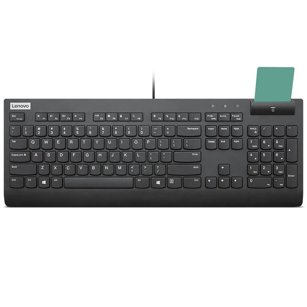 Teclado Lenovo Smartcard II USB Preto PT