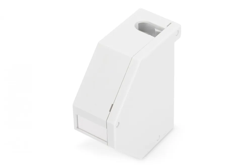 Adaptador keystone para trilho DIN, caixa IP20 para 1x AN-25186