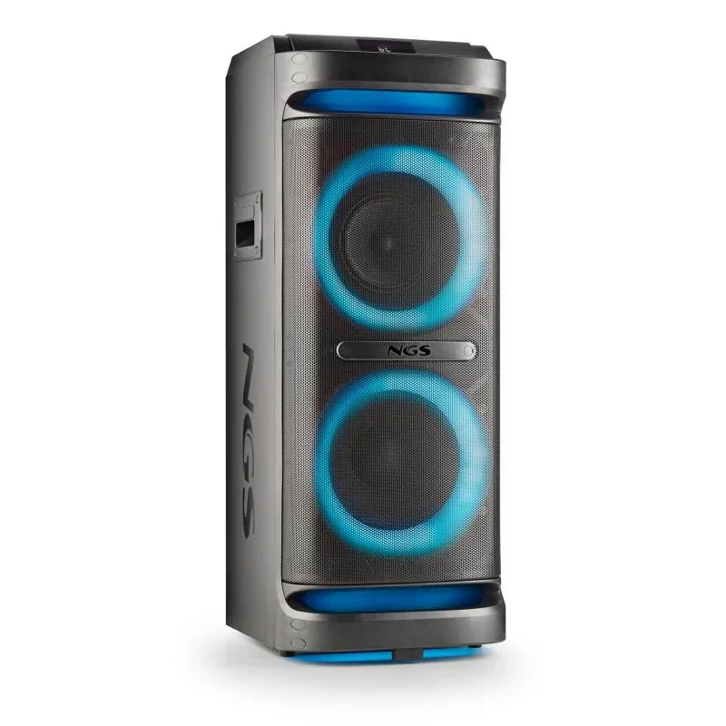 NGS Wild Space 2 Altifalante DJ Portátil Sem Fios Bluetooth/USB/AUX-IN 400W RMS Preto