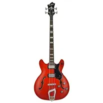 Hagstrom Viking Bass Wild Cherry Transparent