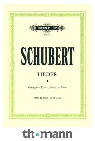 Edition Peters Schubert Lieder 1 Hoch