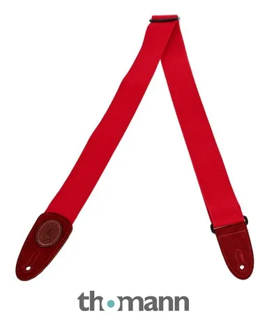 Levys Classic Cotton Strap 2" RED