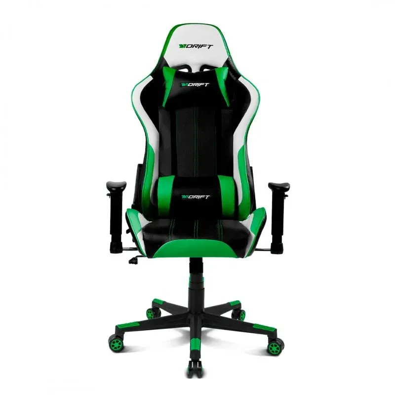 Cadeira Gaming Drift DR175 Green Preta/Verde