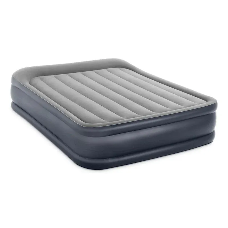 Colchão insuflável INTEX DuraBeam Deluxe Pillow Rest Bomba integrada 152x203x42 cm