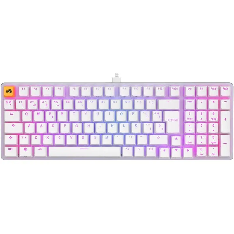 Glorious GMMK 2 96 Teclado Mecânico Gaming RGB Branco