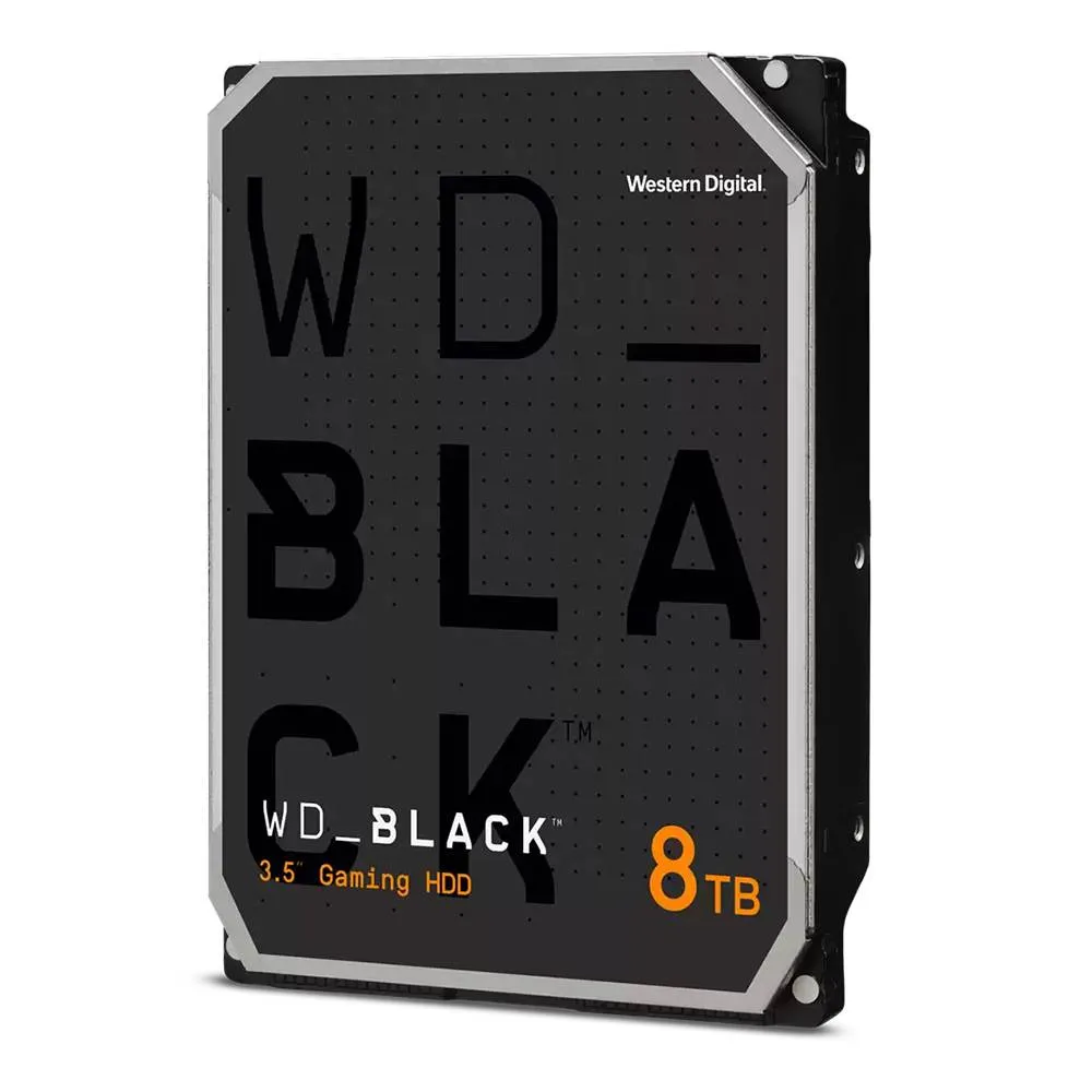 Disco Rígido 3.5 Western Digital WD Black 8TB 7200RPM 256MB Cache 267MB/s CMR Air SATA III 6Gb/s
