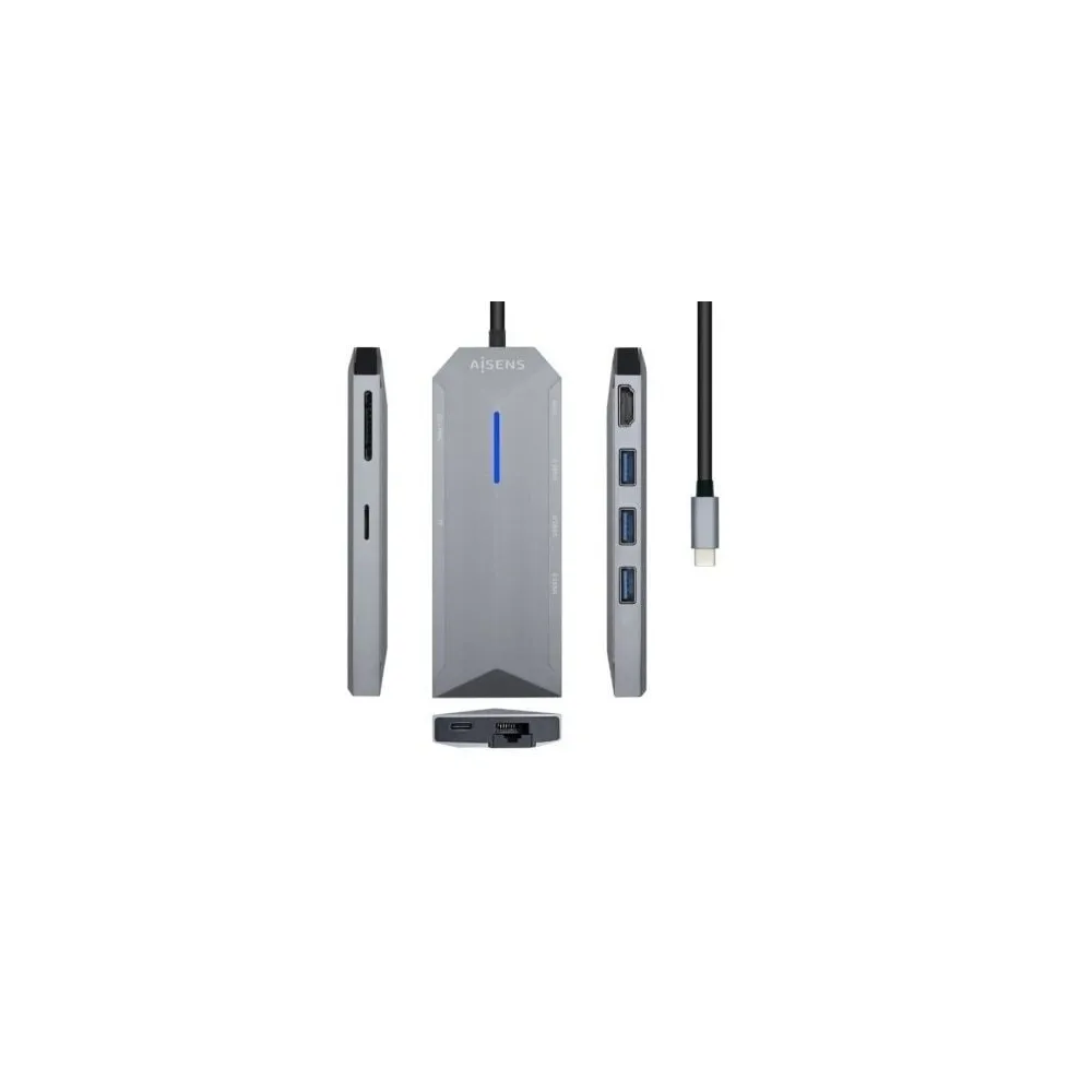 Aisens Hub ASUC-8P004-GR