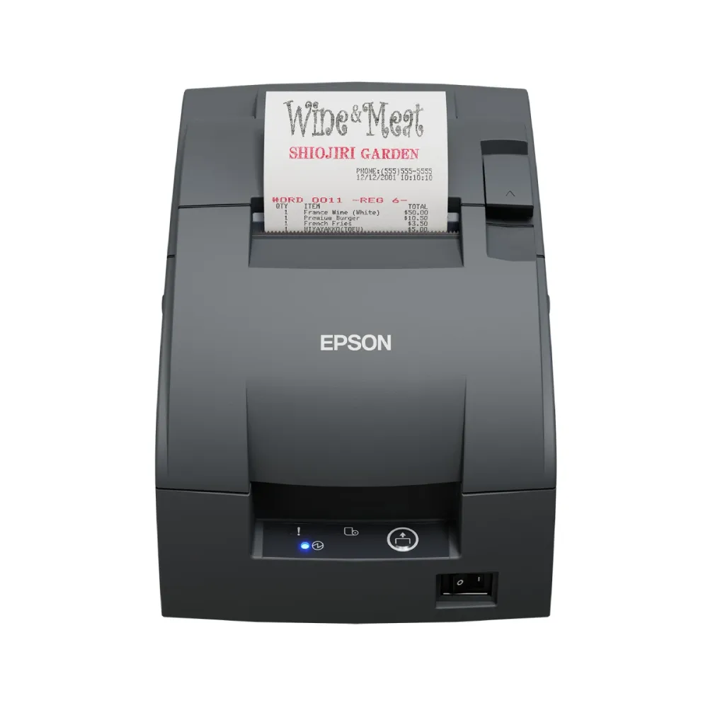 Impressora de Talões Epson TM-U220IIB 76mm USB Preta