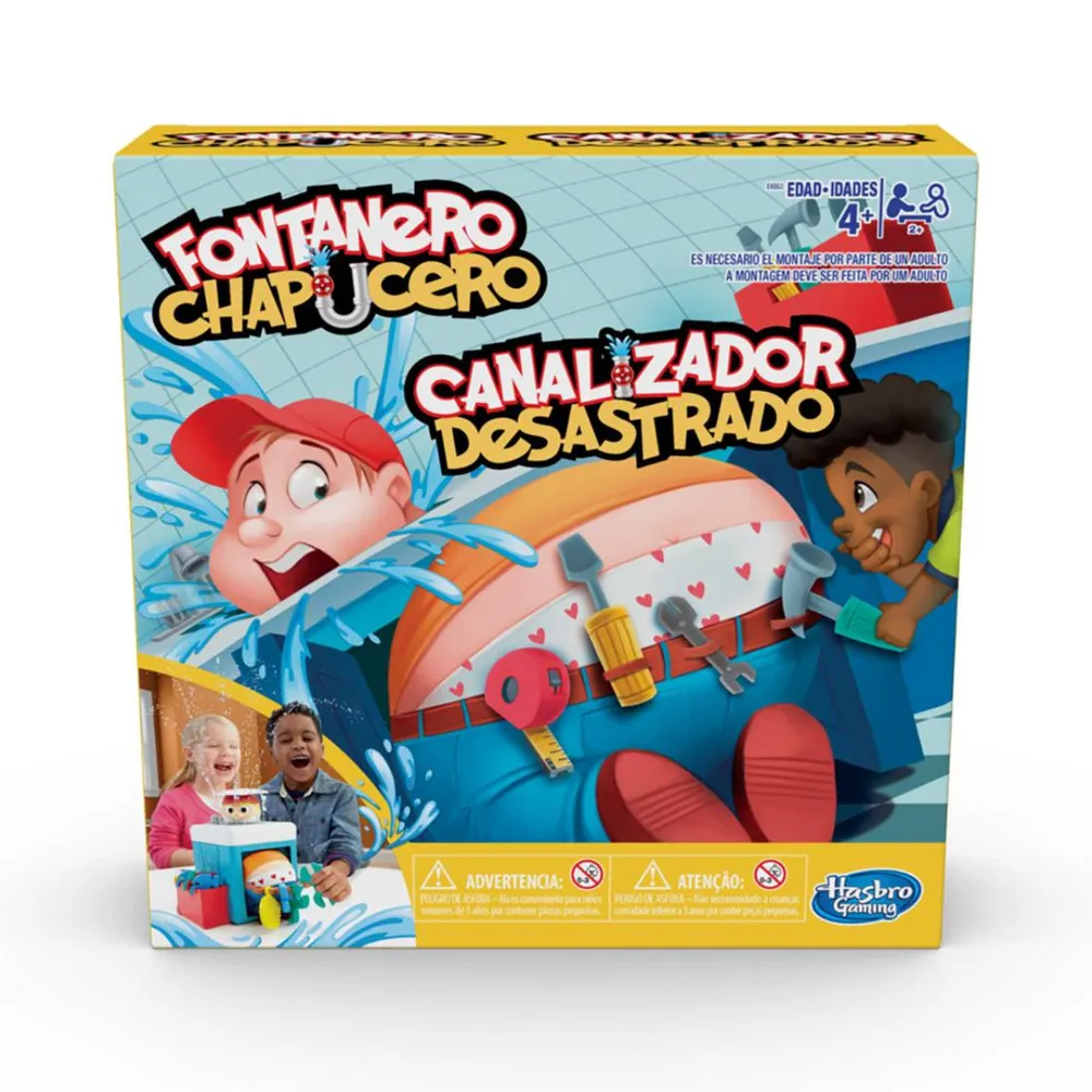 Jogo de Mesa Hasbro Canalizador Desastrado - E6553